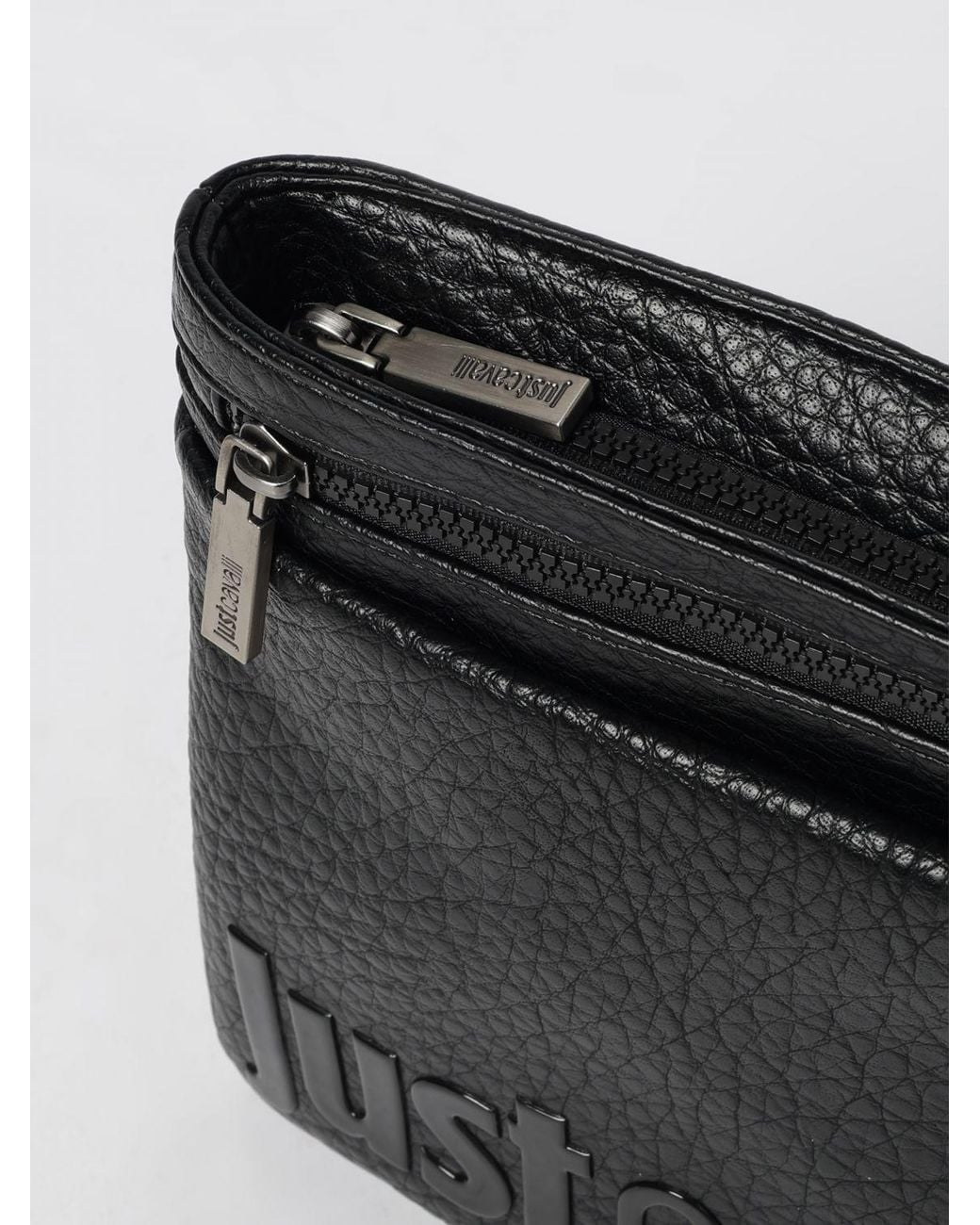 Just Cavalli Black Bags for men