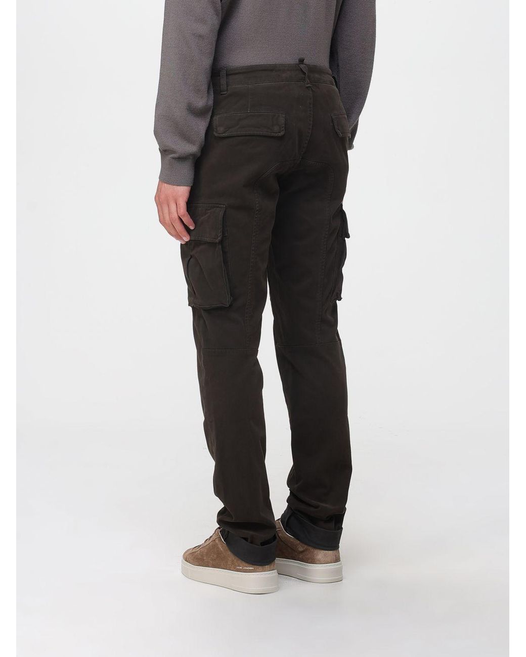 Mason's Black Trousers for men