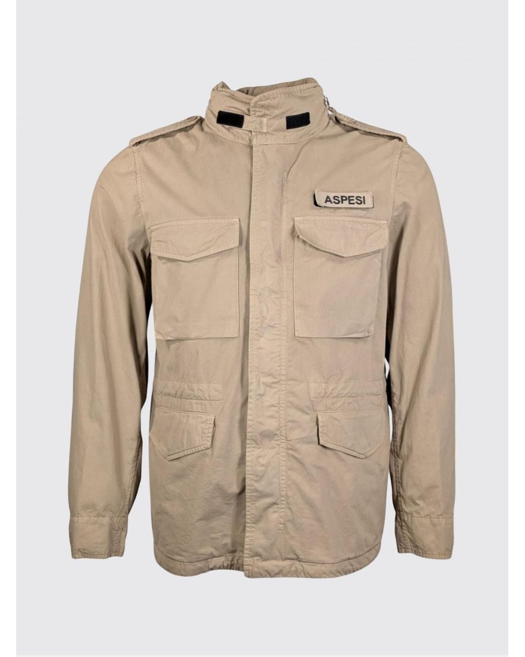 Aspesi Natural Cotton Parka for men