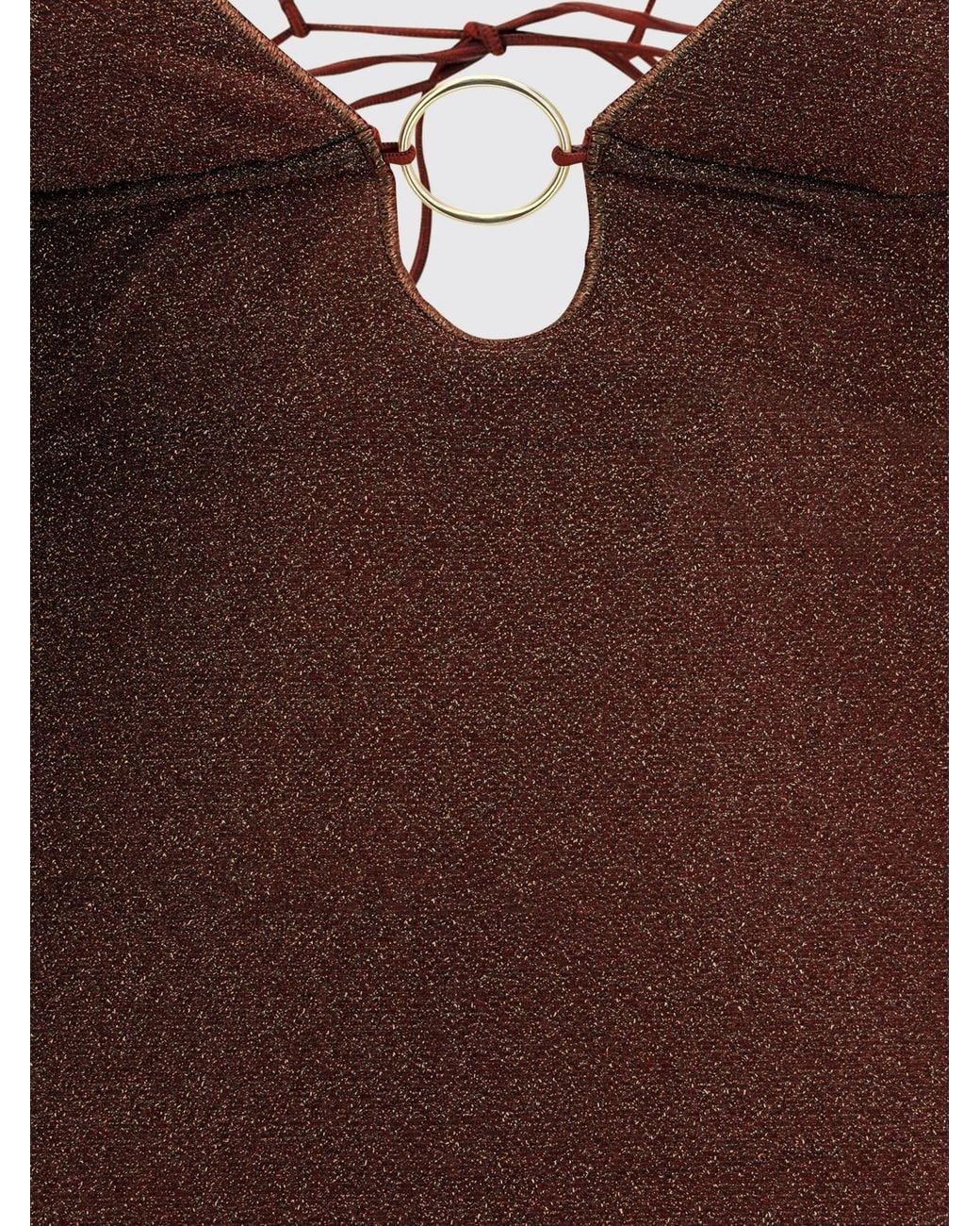 Oseree Brown Swimsuit