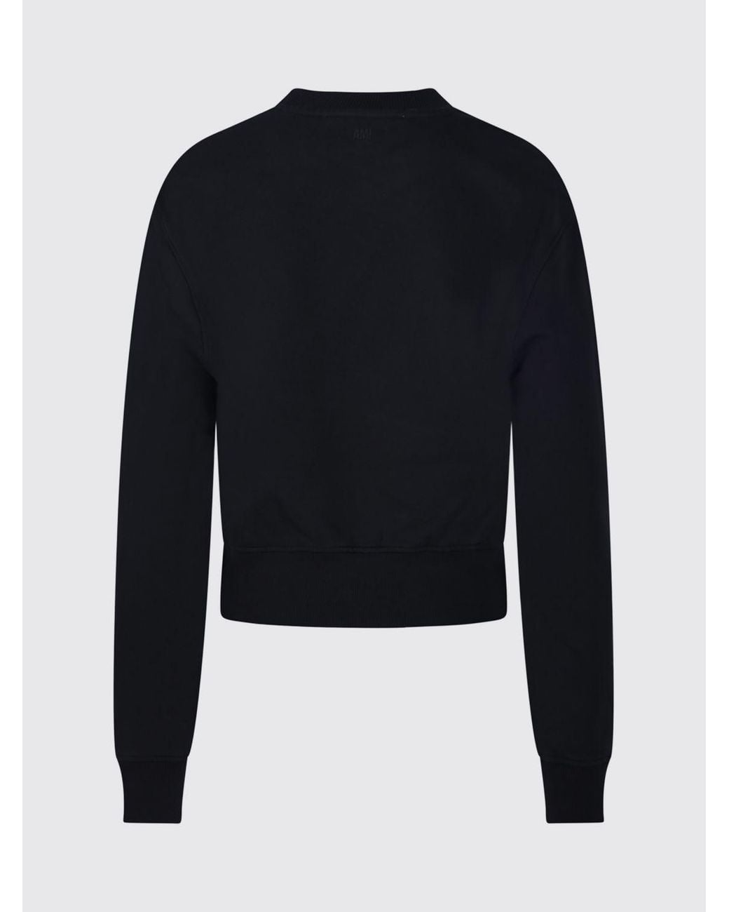 AMI Blue Crewneck Sweatshirt