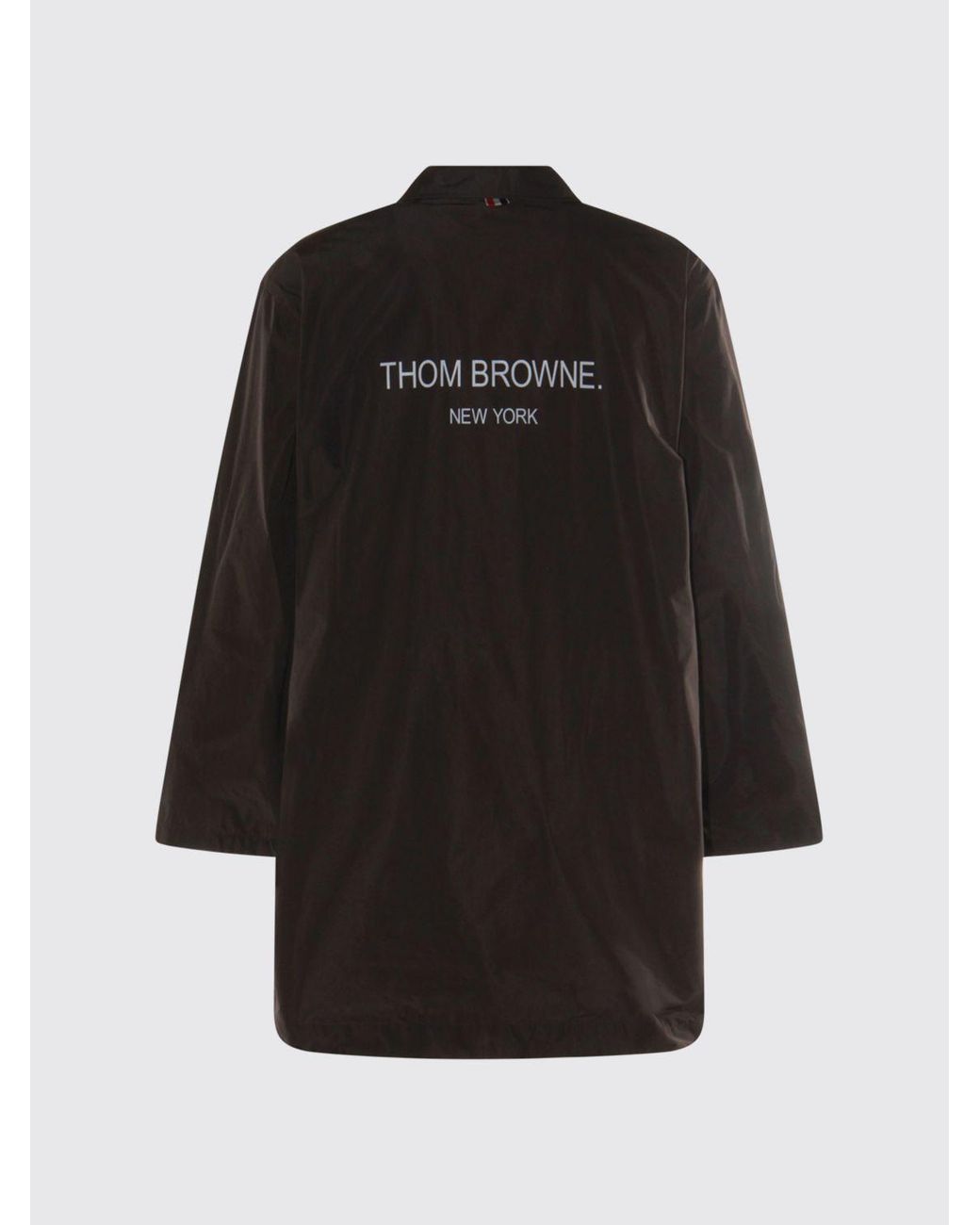 Abrigo Hombre Thom Browne de hombre de color Black