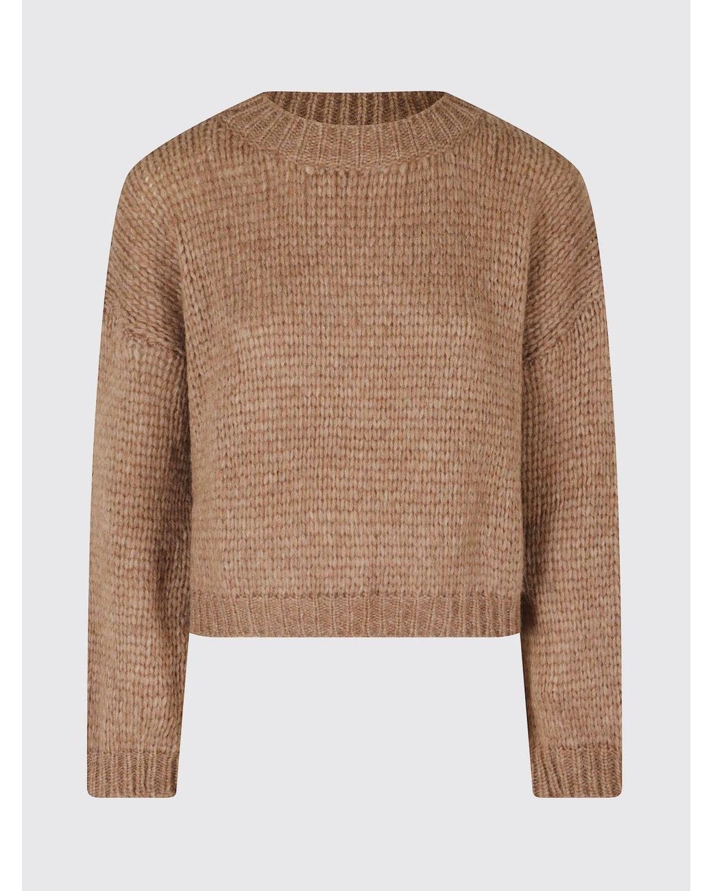 Roberto Collina Blue Pure Wool Crewneck Jumper With Ribbed Cuffs And Hem