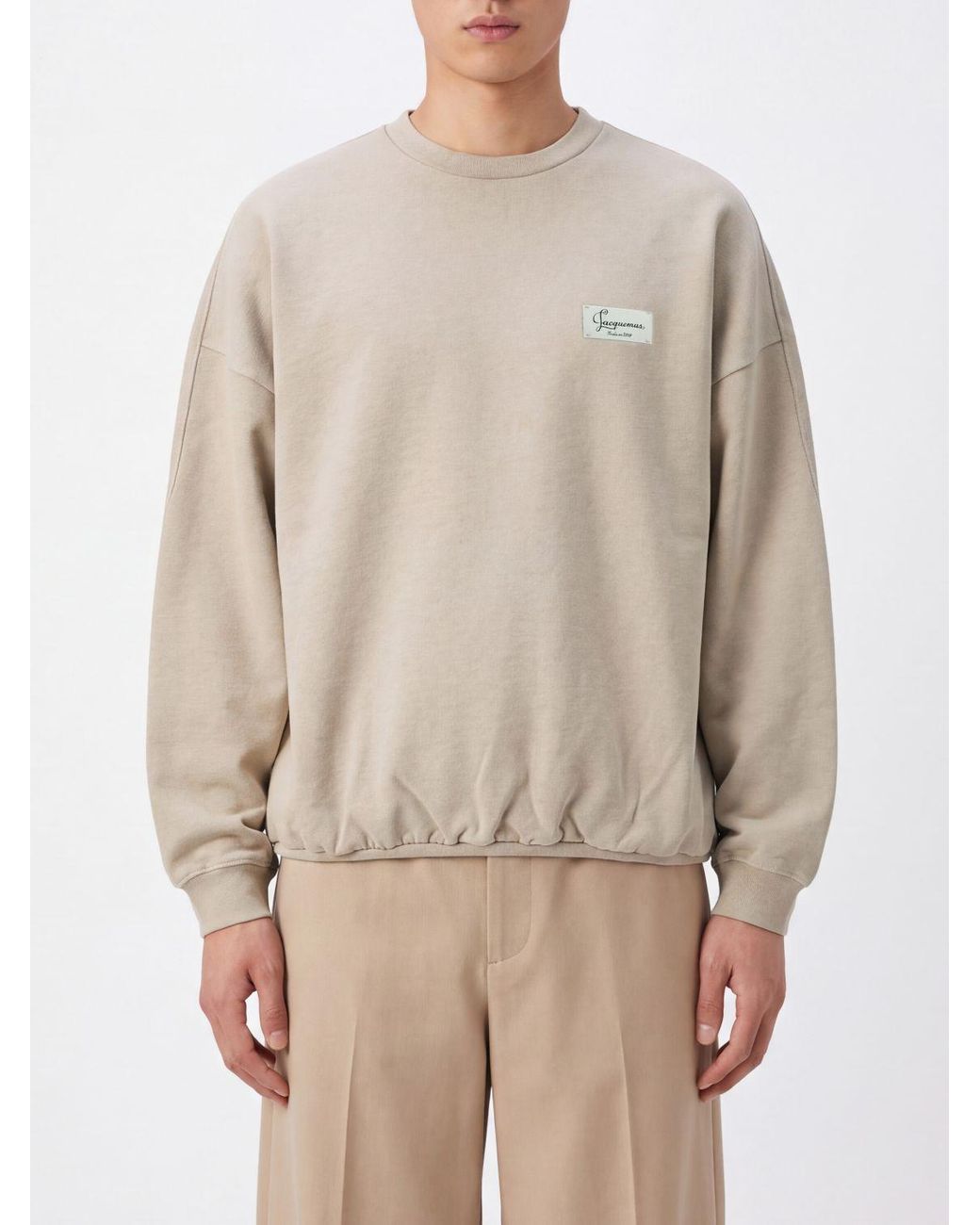 Jacquemus Natural Sweatshirt for men