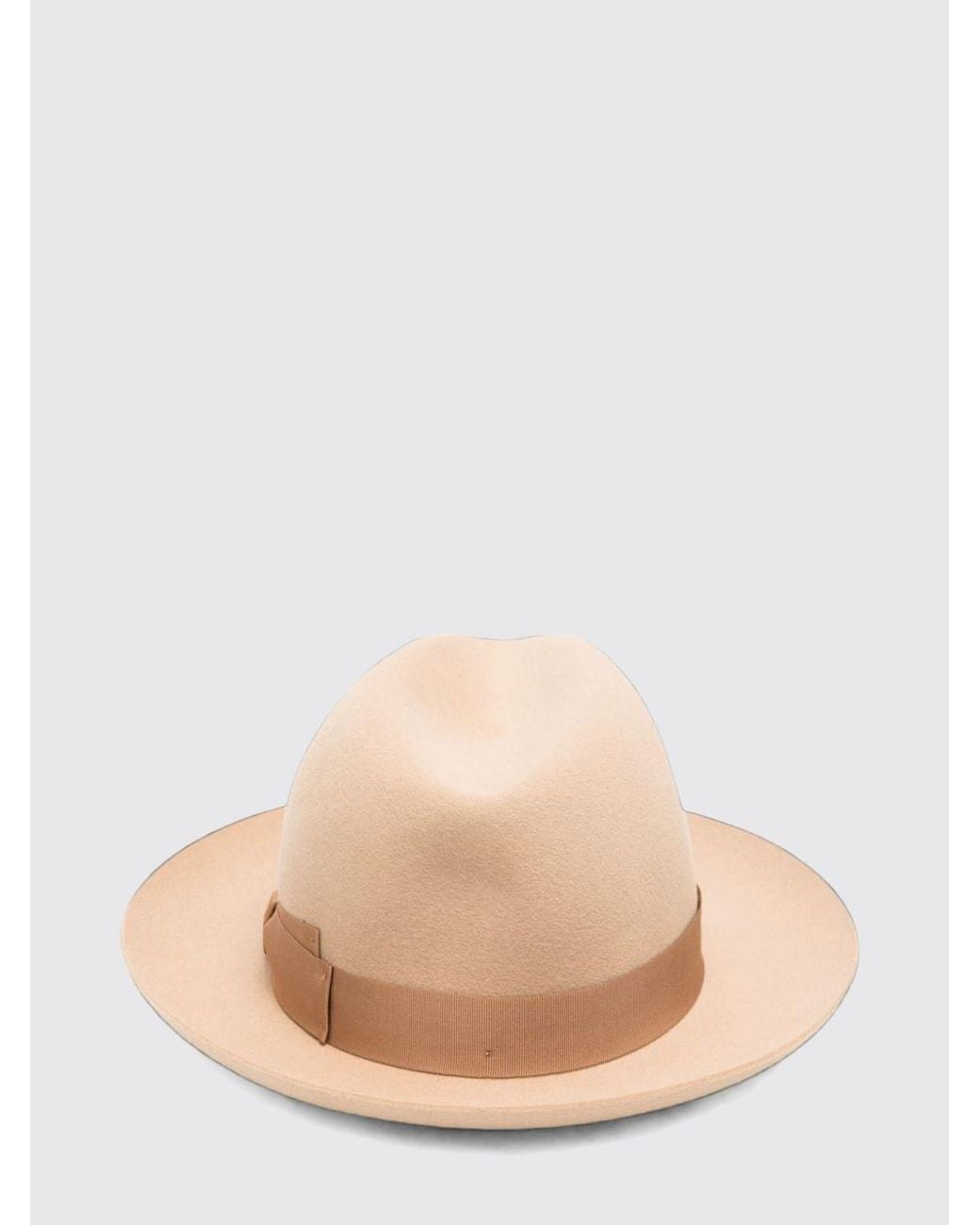 Cappello Uomo di Borsalino in Natural da Uomo