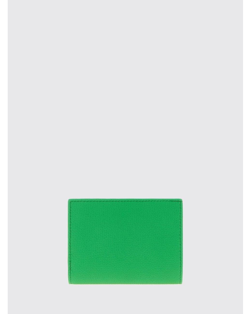 Loewe Green Anagram Bifold Wallet