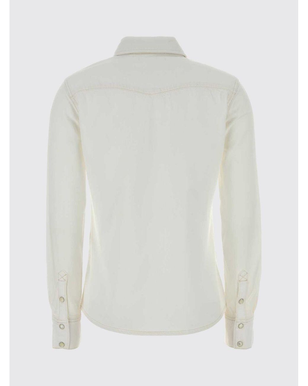 FRAME White Cotton Shirt