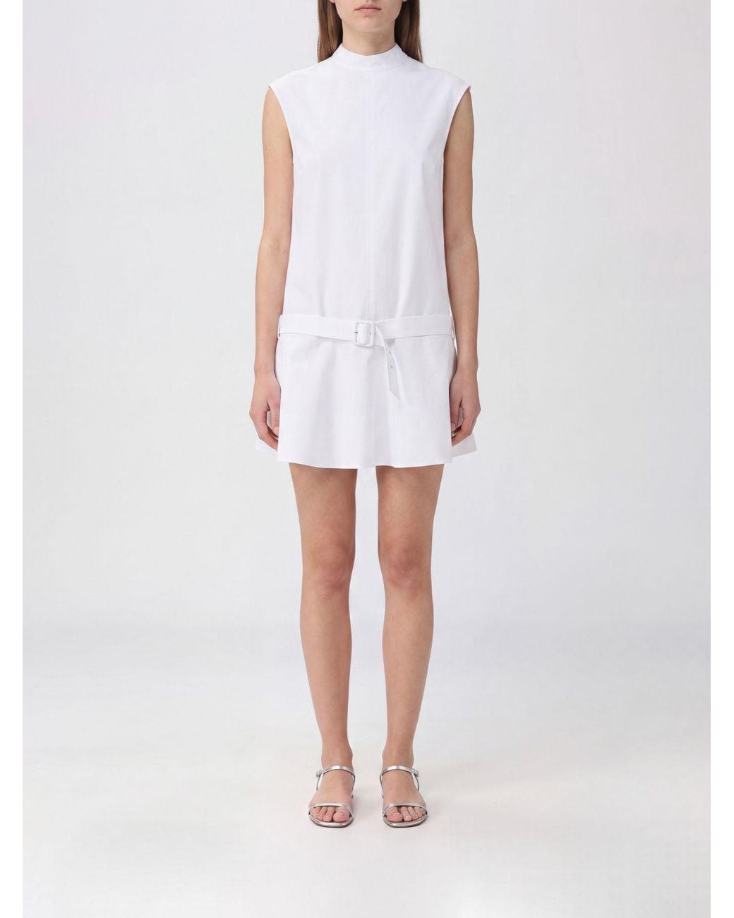 Semicouture White Dress