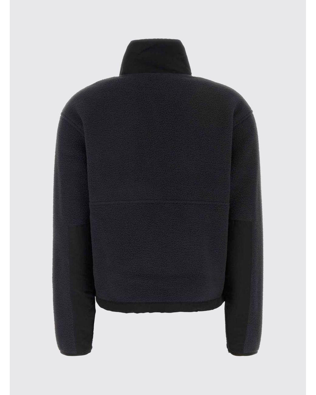 The North Face Black Yumiori Off-Peak High-Neck Fleece Jacket With Contrast Logo
