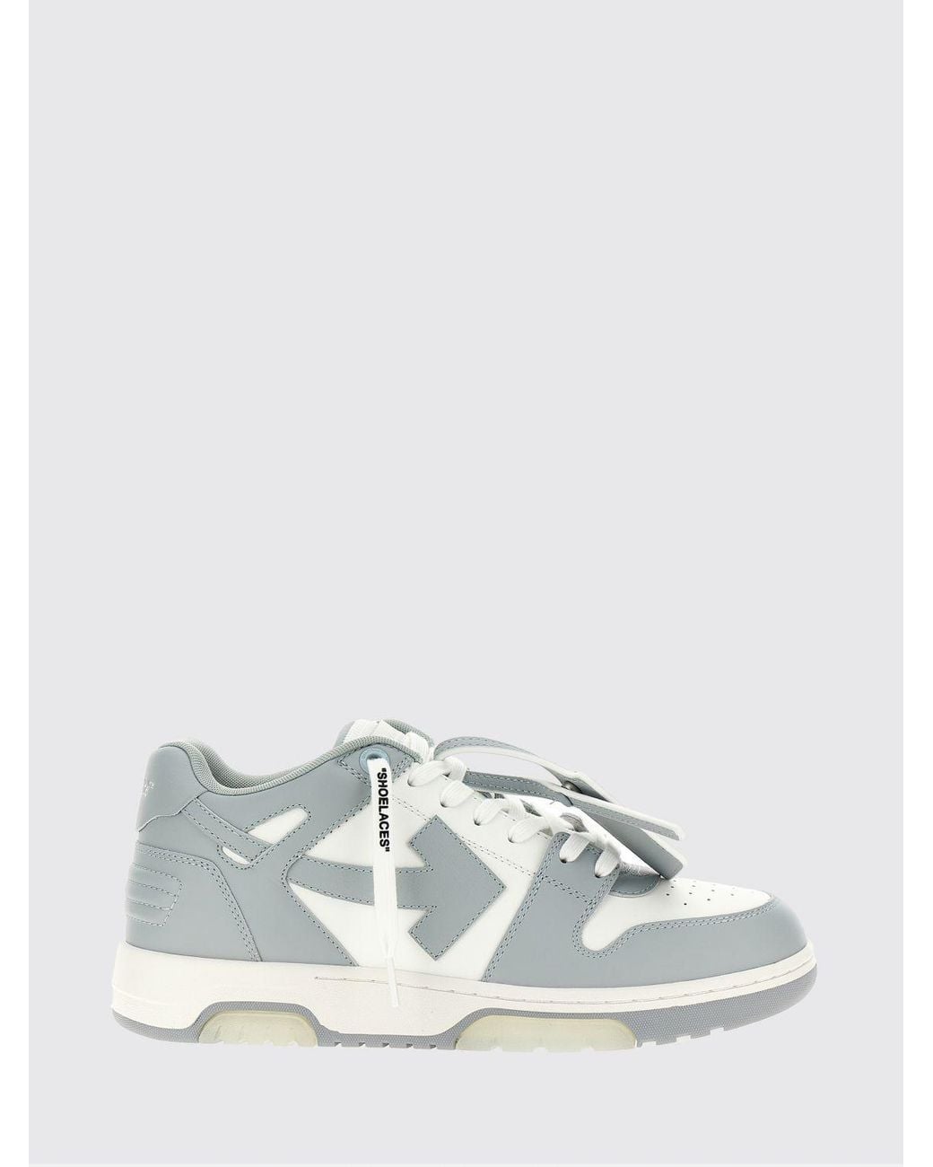 Off-White c/o Virgil Abloh White Out Of Office Leather Sneakers for men