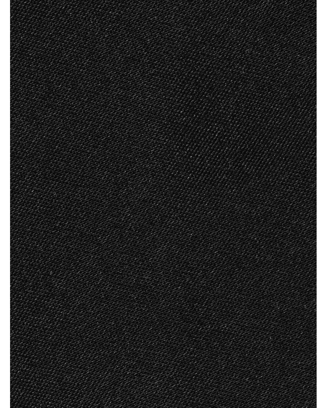 Ferragamo Black Solid Color Pure Silk Formal Tie for men