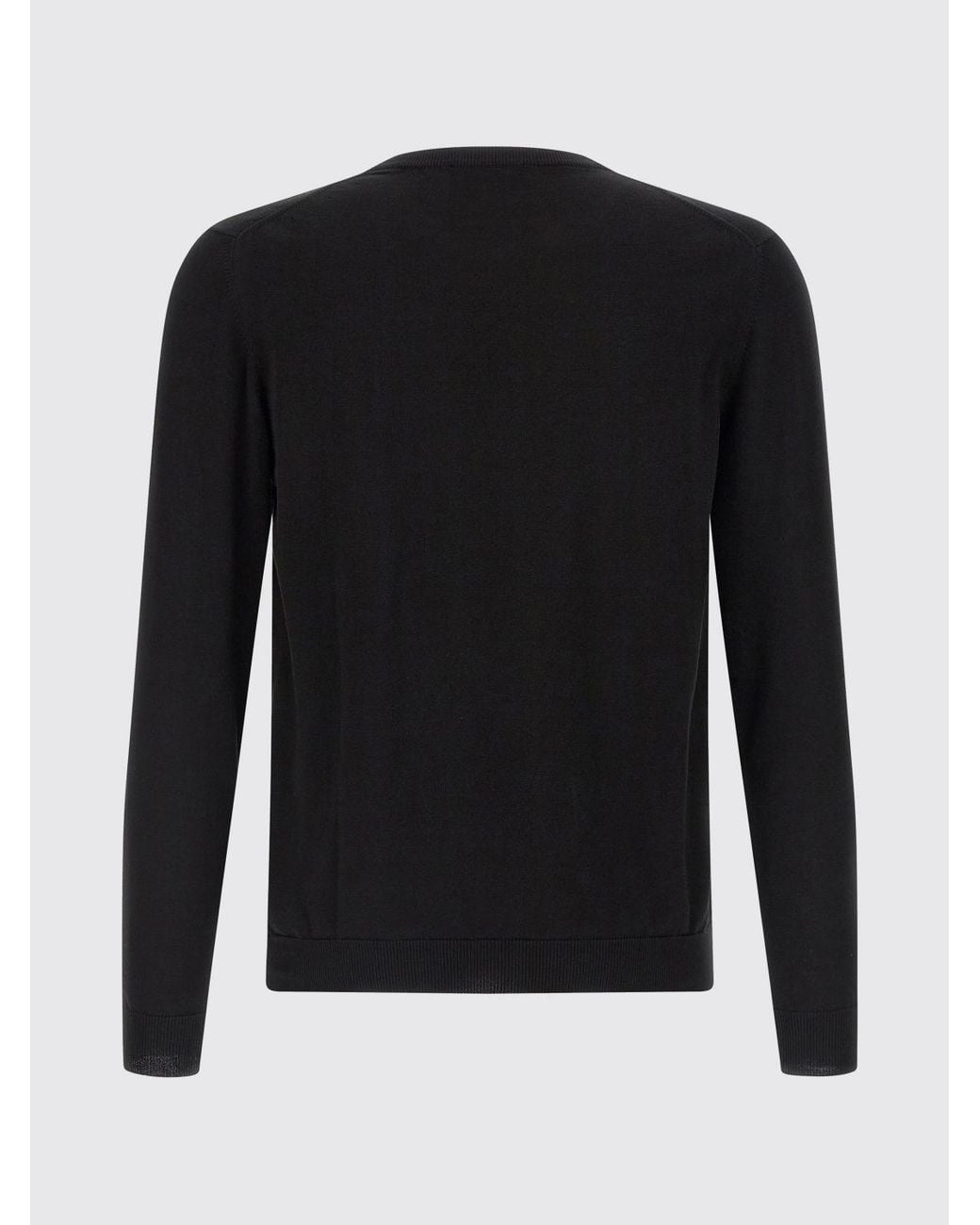 Zanone Black Sweater for men