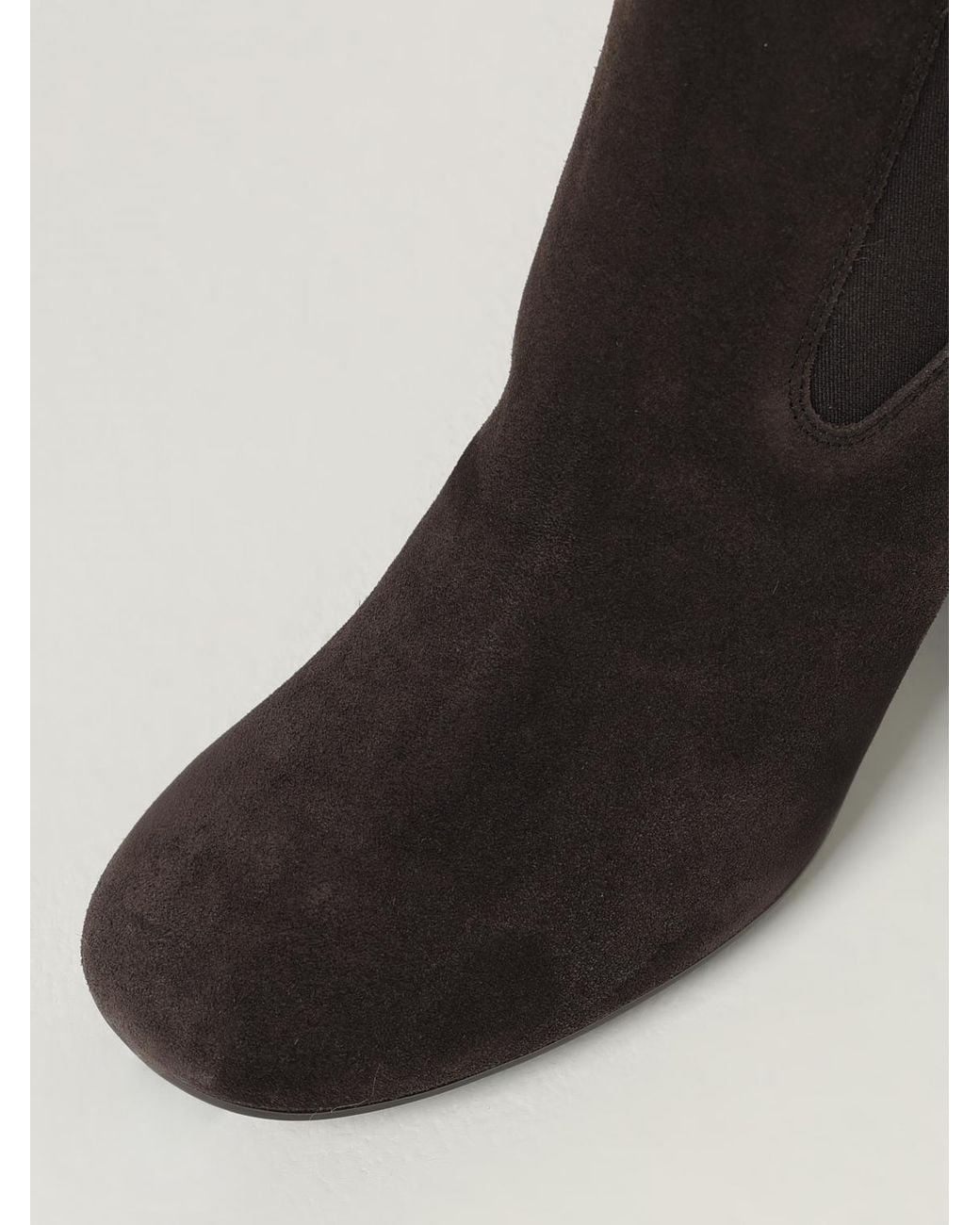 Hogan Black Flat Ankle Boots