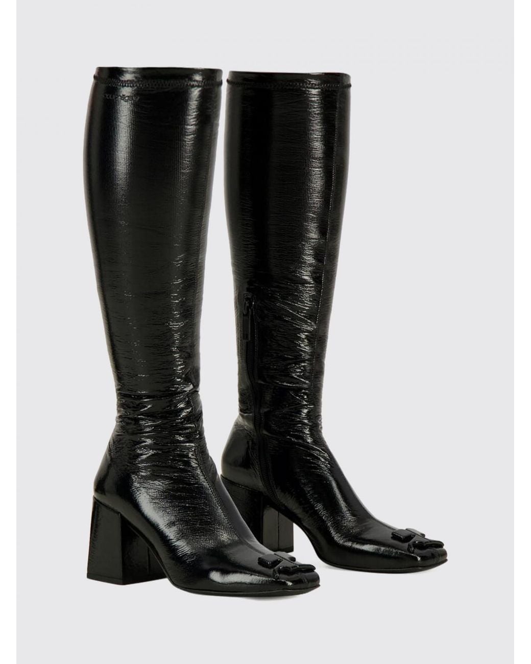 Courreges Black CourrÈ Ges Boots
