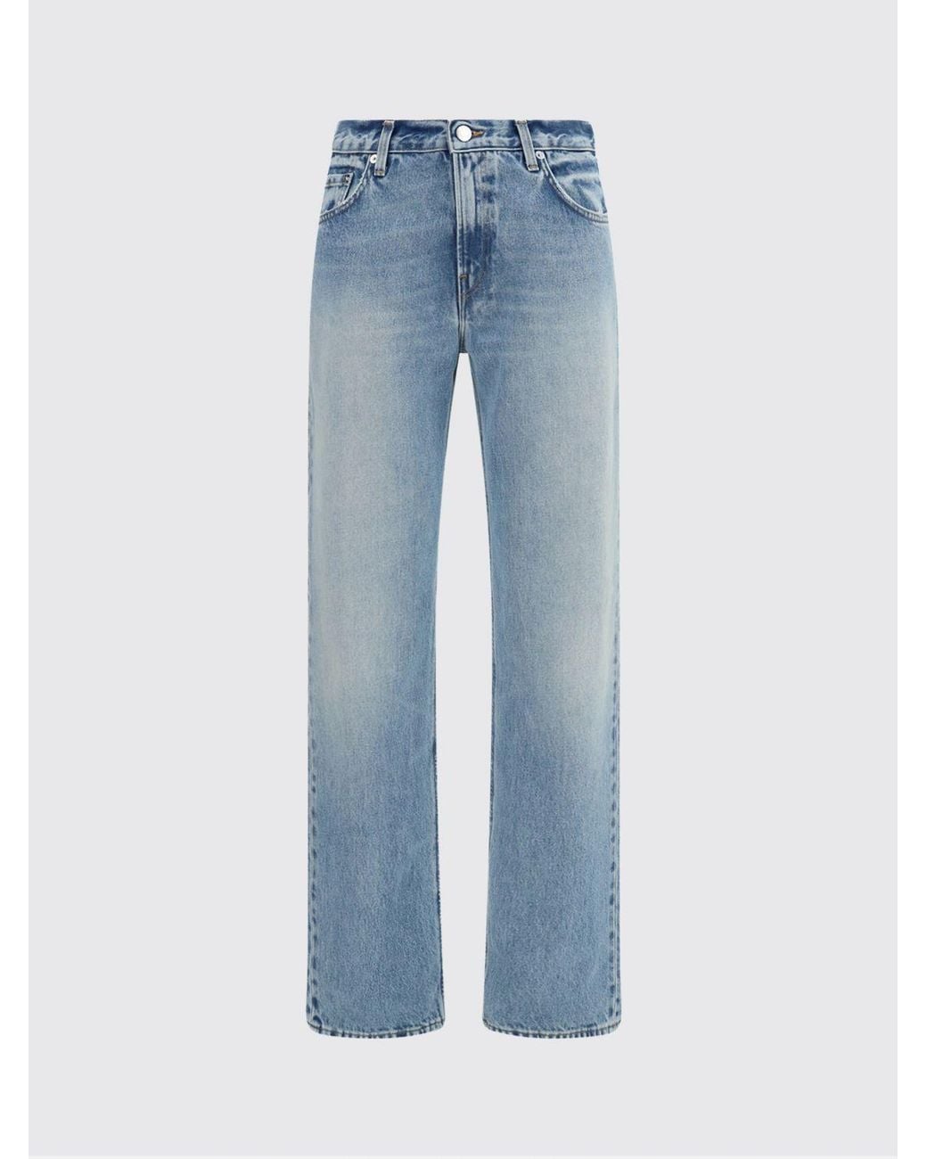Haikure Blue Lisa High-Waist Straight Jeans