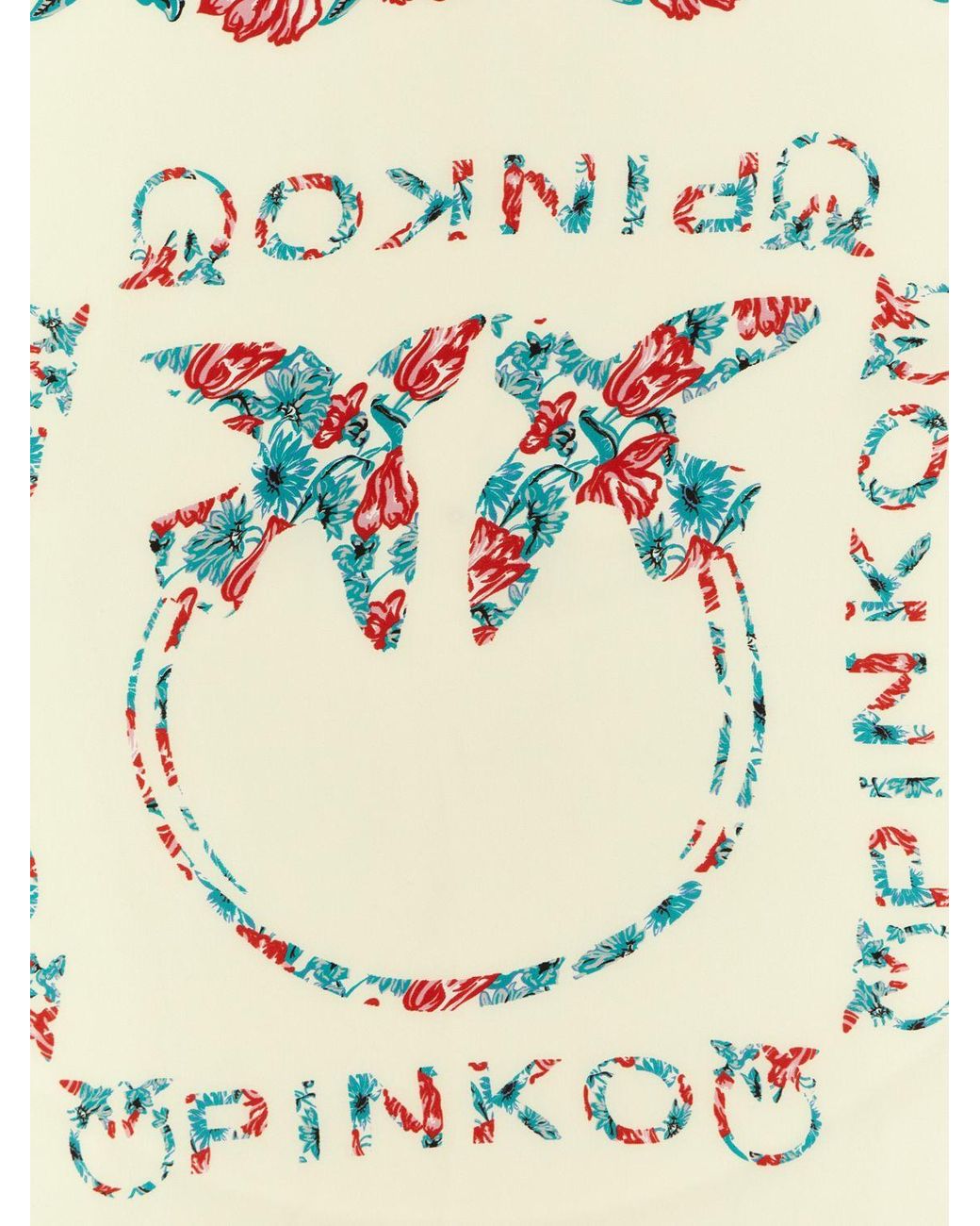 Pinko Blue Neck Scarf