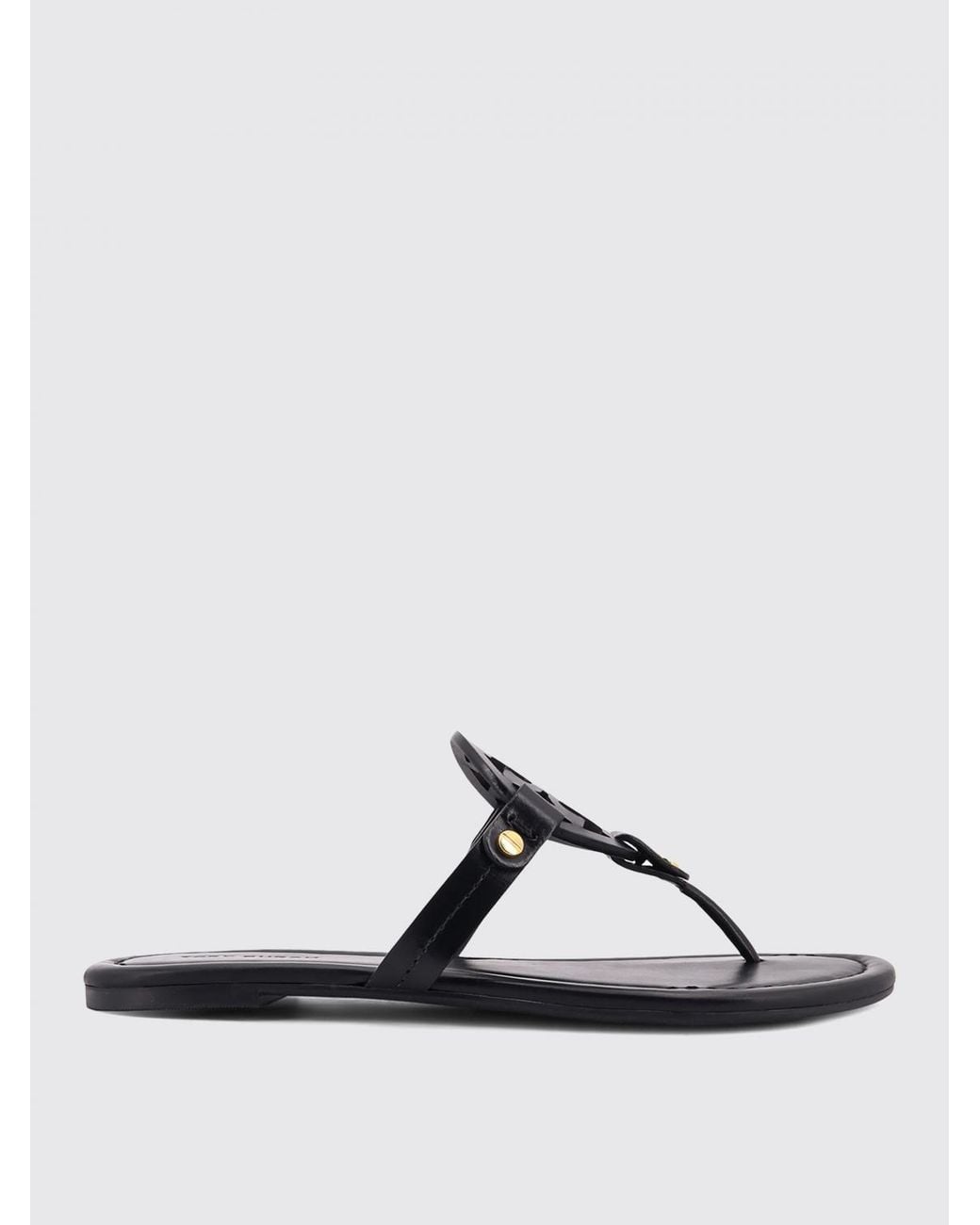 Flip Flops Tory Burch en coloris Black