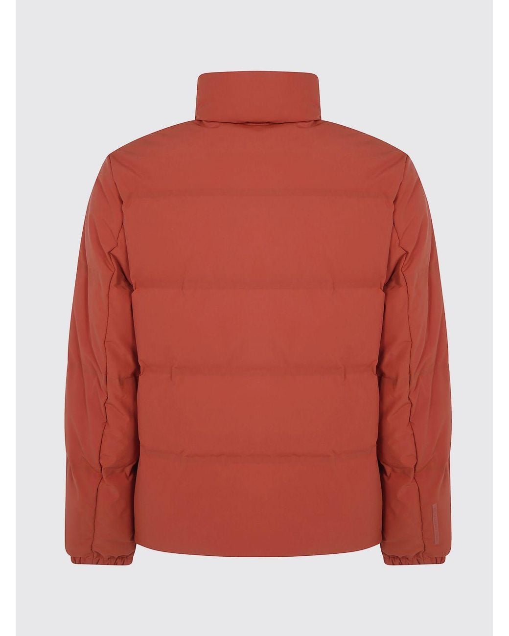People Of Shibuya Red Tama Quilted Nylon Down Jacket Waterproof And Windproof for men