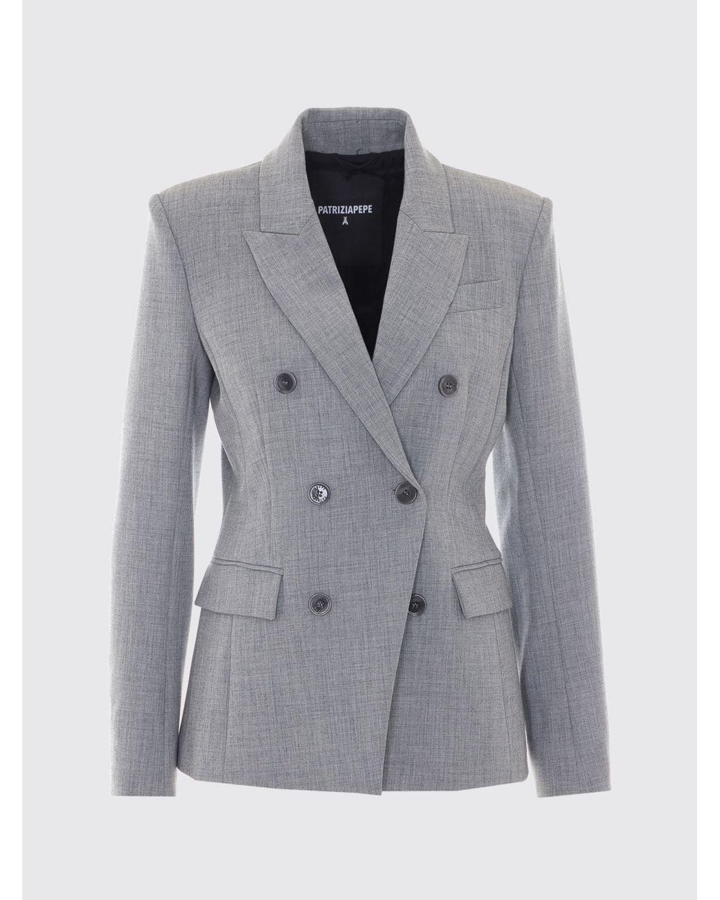 Patrizia Pepe Gray Jacket