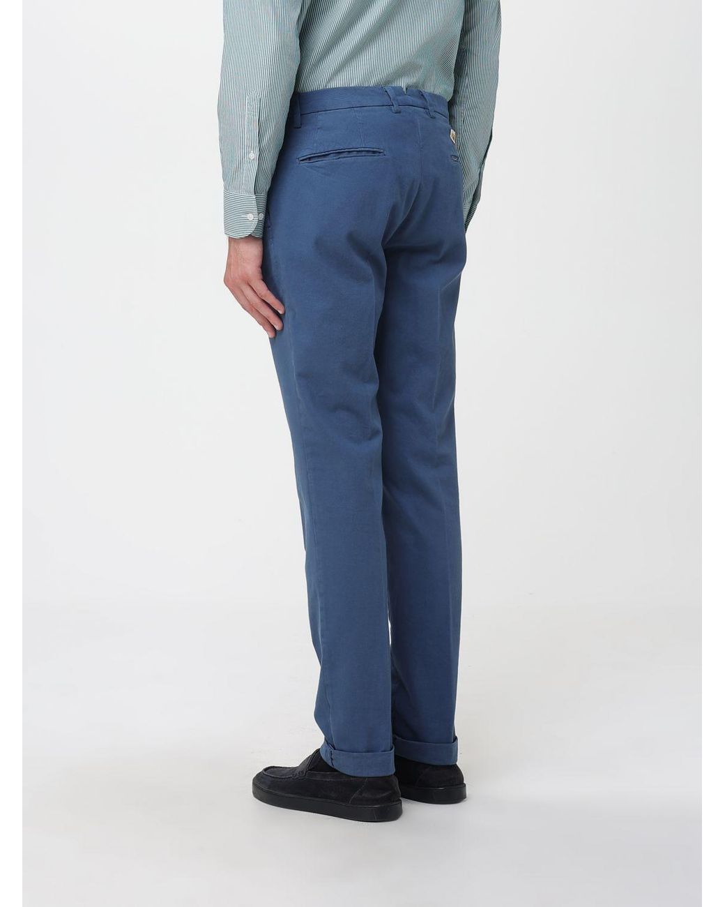 Mason's Blue Trousers for men