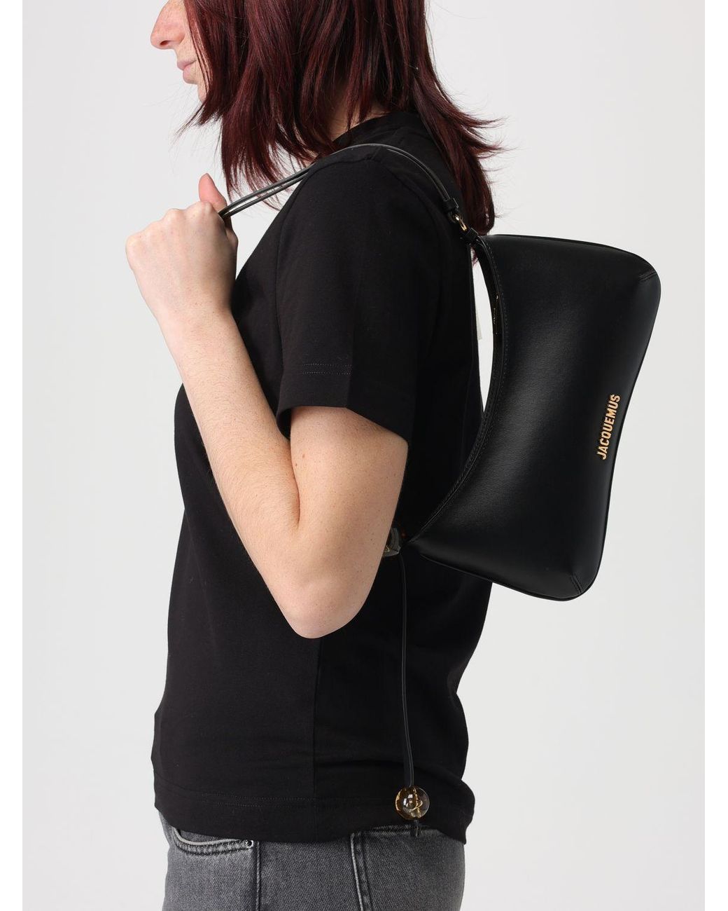Jacquemus Black Le Bisou Leather Bag