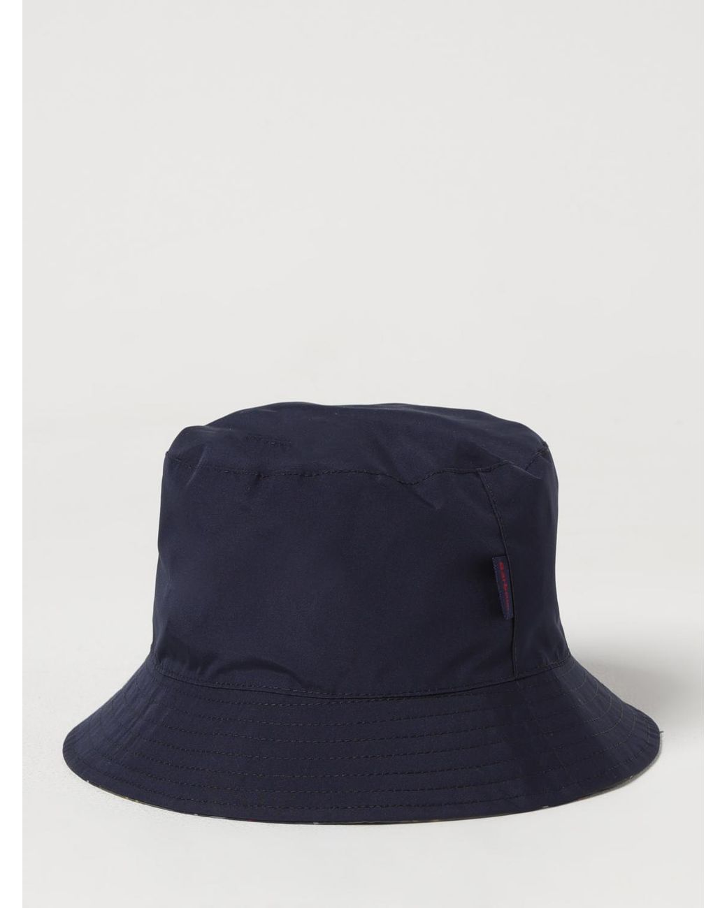Barbour Blue Nylon Hat for men