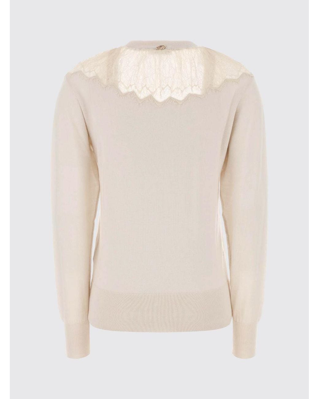 Blumarine Natural Sweater
