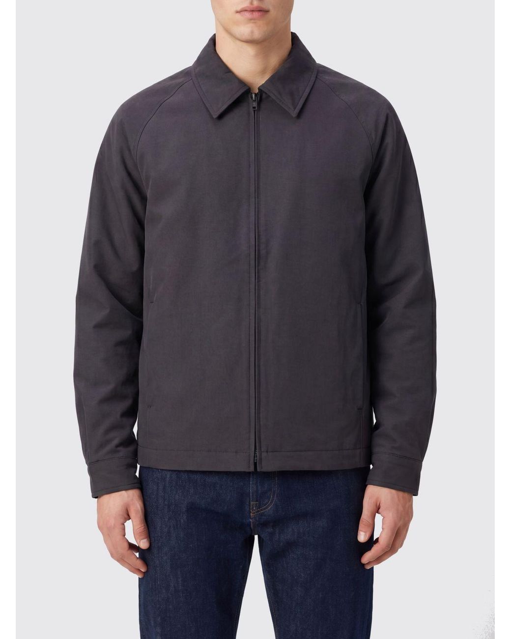 The Row Blue Shirt Jacket for men