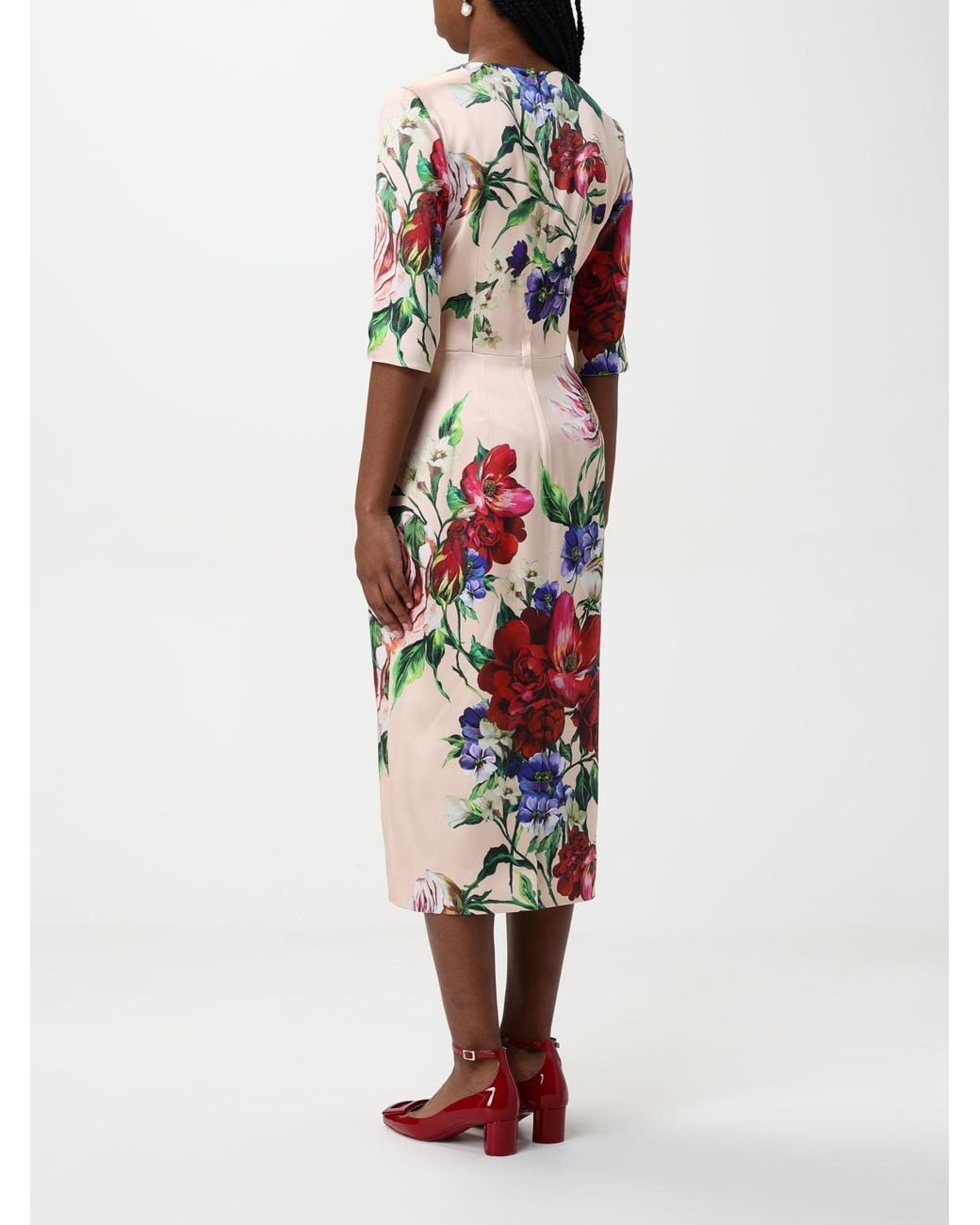 Dolce & Gabbana White Dolce &Amp Gabbana Dress