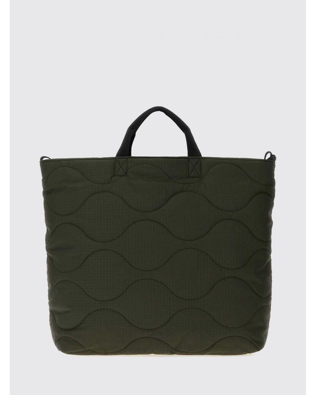 Carhartt Green Skye Quilted Water-Repellent Ripstop Nylon Tote Bag for men