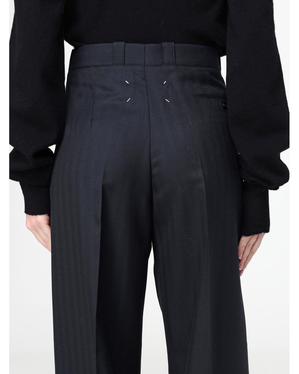 Maison Margiela Black Trousers
