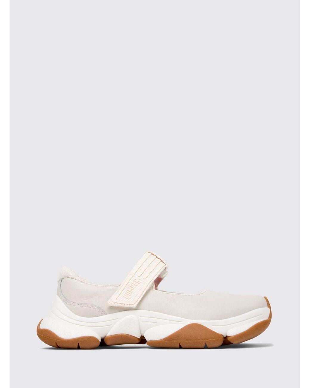 Camper White Karst 2 Leather Sneakers