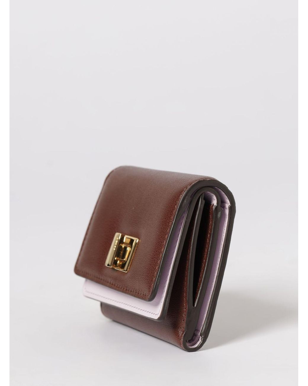 Fendi Brown Way Leather Wallet