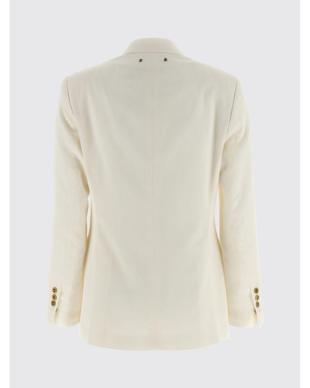 Golden Goose Deluxe Brand Natural Journey Light Wool Polyester Blazer