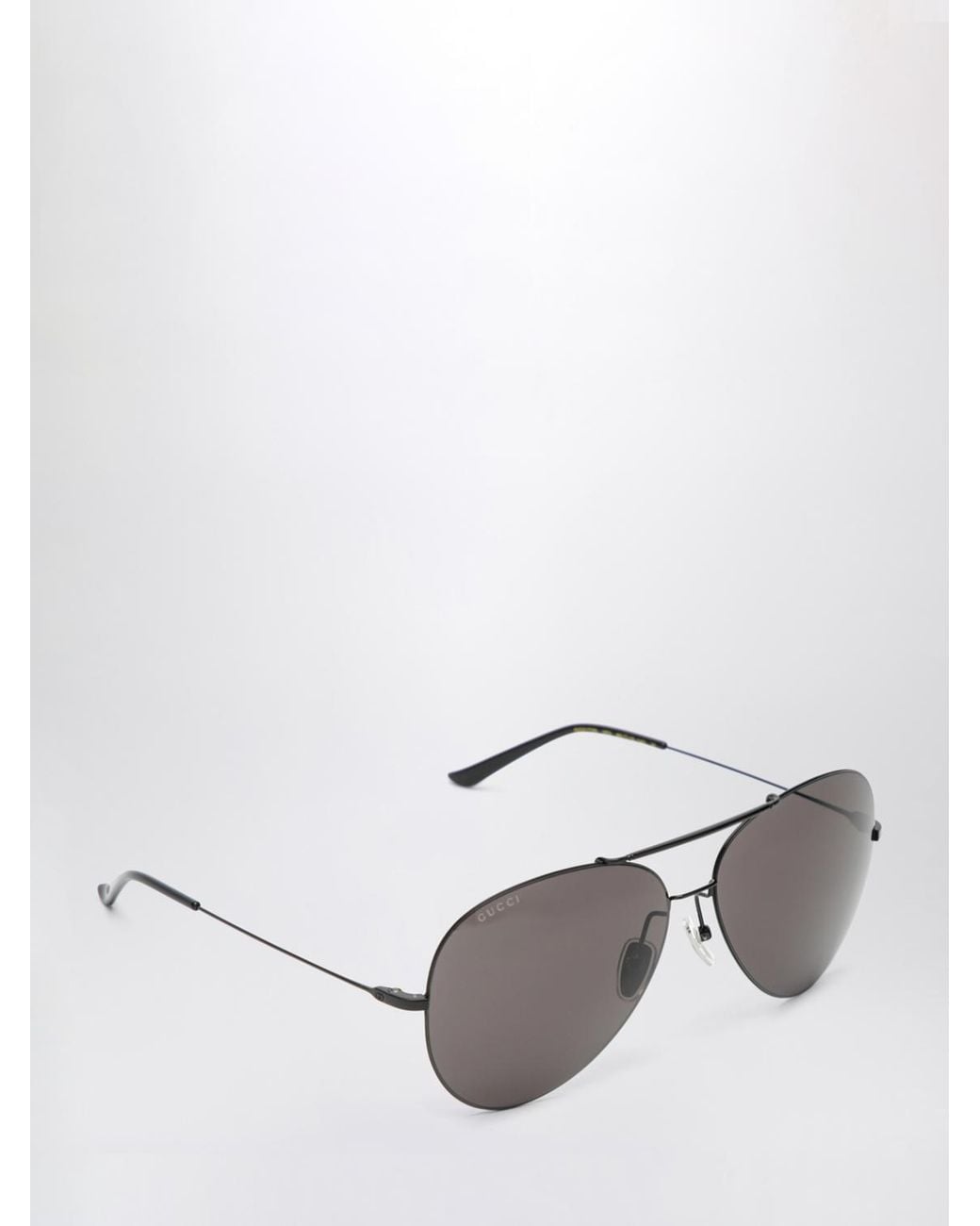 Gucci Multicolor Pilot Metal Sunglasses for men