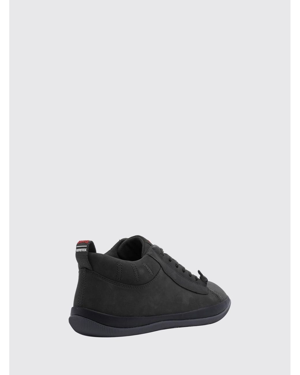 Camper Black Peu Pista Gore-Tex Slip-On Sneakers With Elastic Laces for men