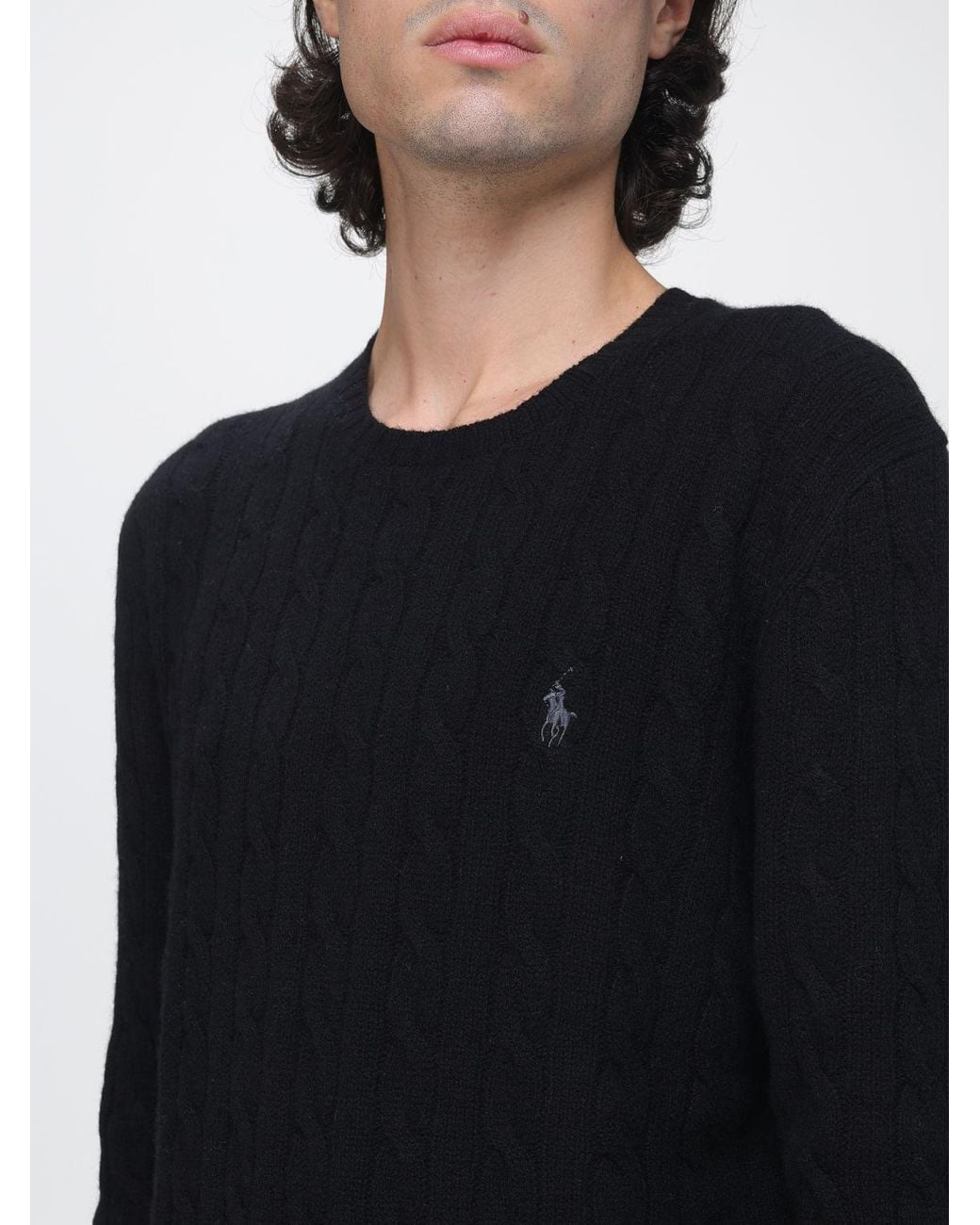 Polo Ralph Lauren Blue Crewneck Jumper for men
