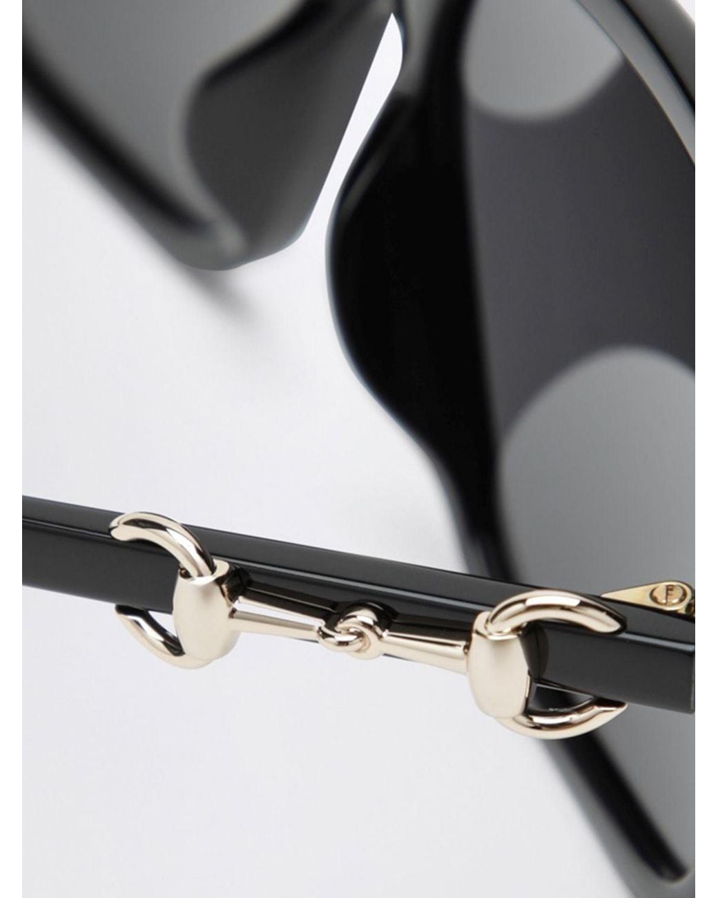 Gucci Gray Classic Cat-Eye Sunglasses
