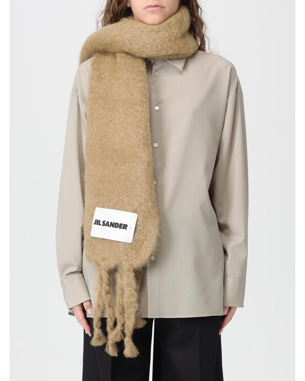 Jil Sander Metallic Neckerchief