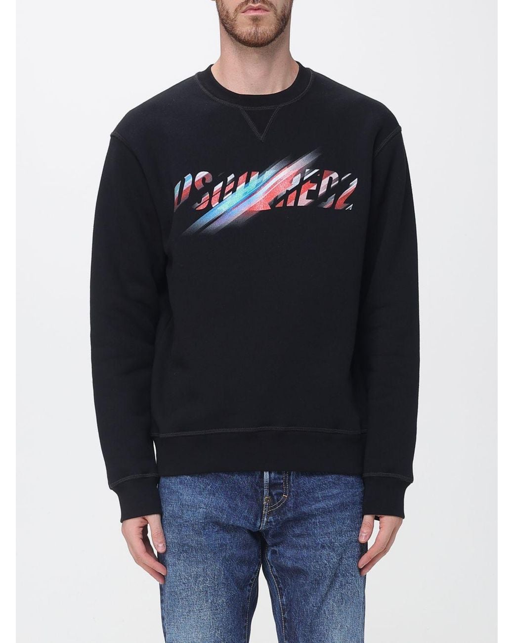 DSquared² Blue Sweatshirt for men
