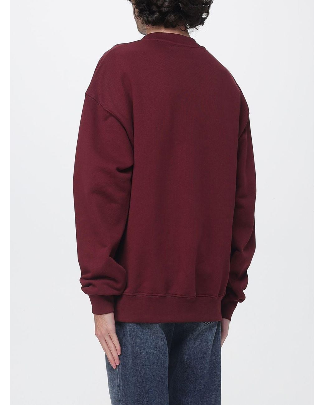 DISCLAIMER Red Sweatshirt for men