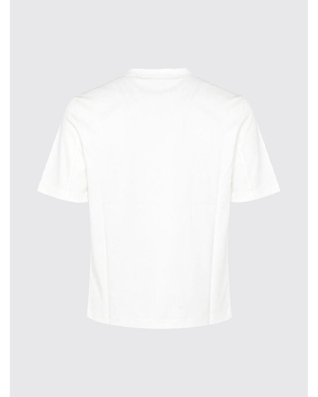 Brunello Cucinelli White T-Shirt for men