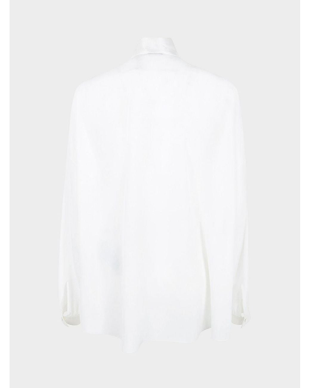 Tom Ford White Silk Blouse