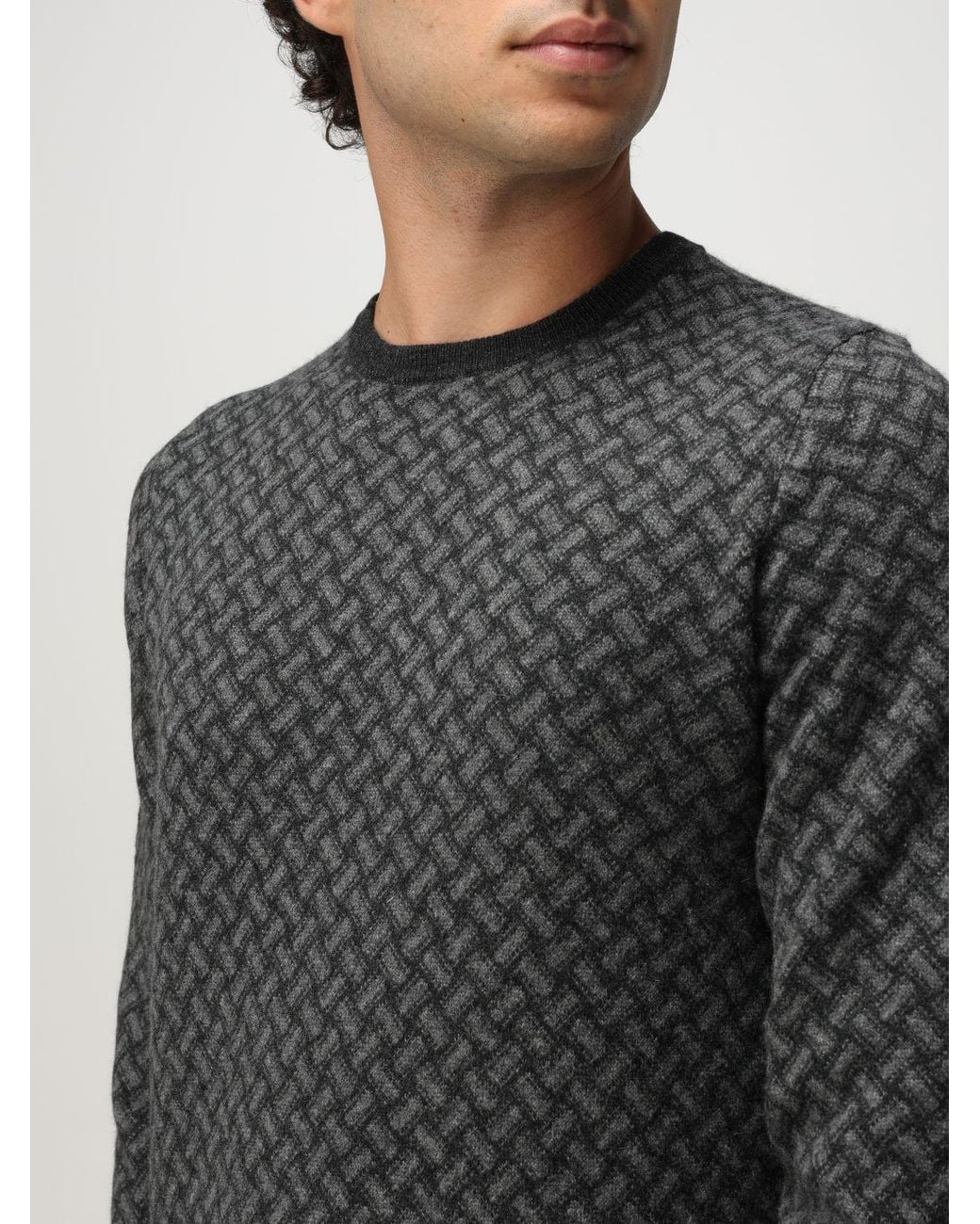 Drumohr Gray Jumper for men