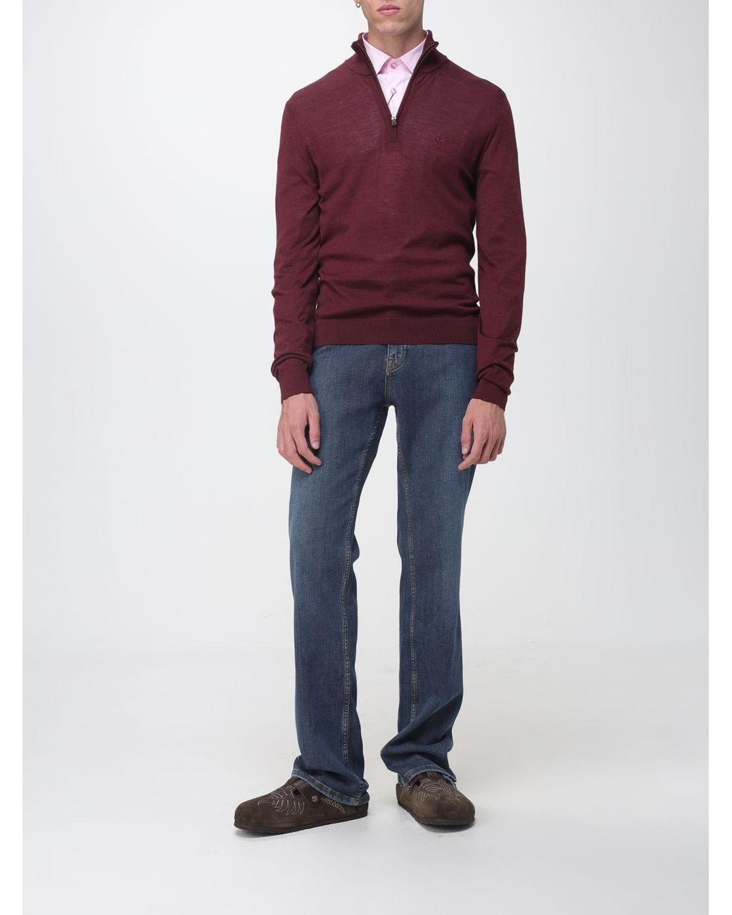 Etro Purple Shirt for men