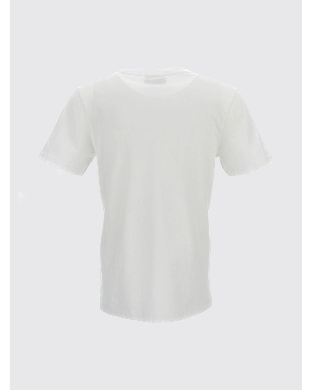 Maison Kitsuné White Maison Kitsun&Eacute Cotton Logo T-Shirts