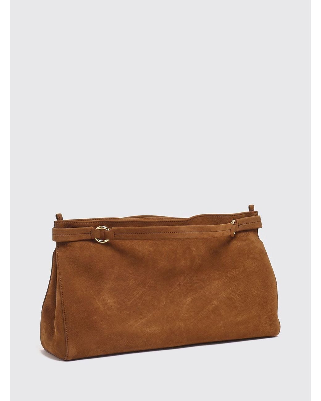 Orciani Brown Virgo Handbag