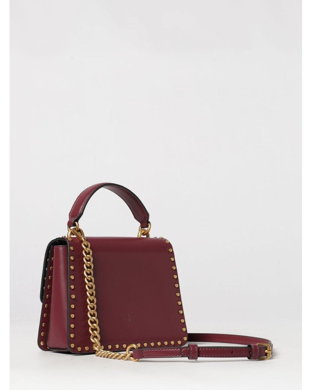 Mini Borsa A Mano Love Bag One di Pinko in Purple