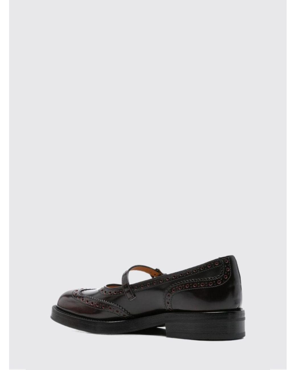 Church's White Mary Jane Brogues