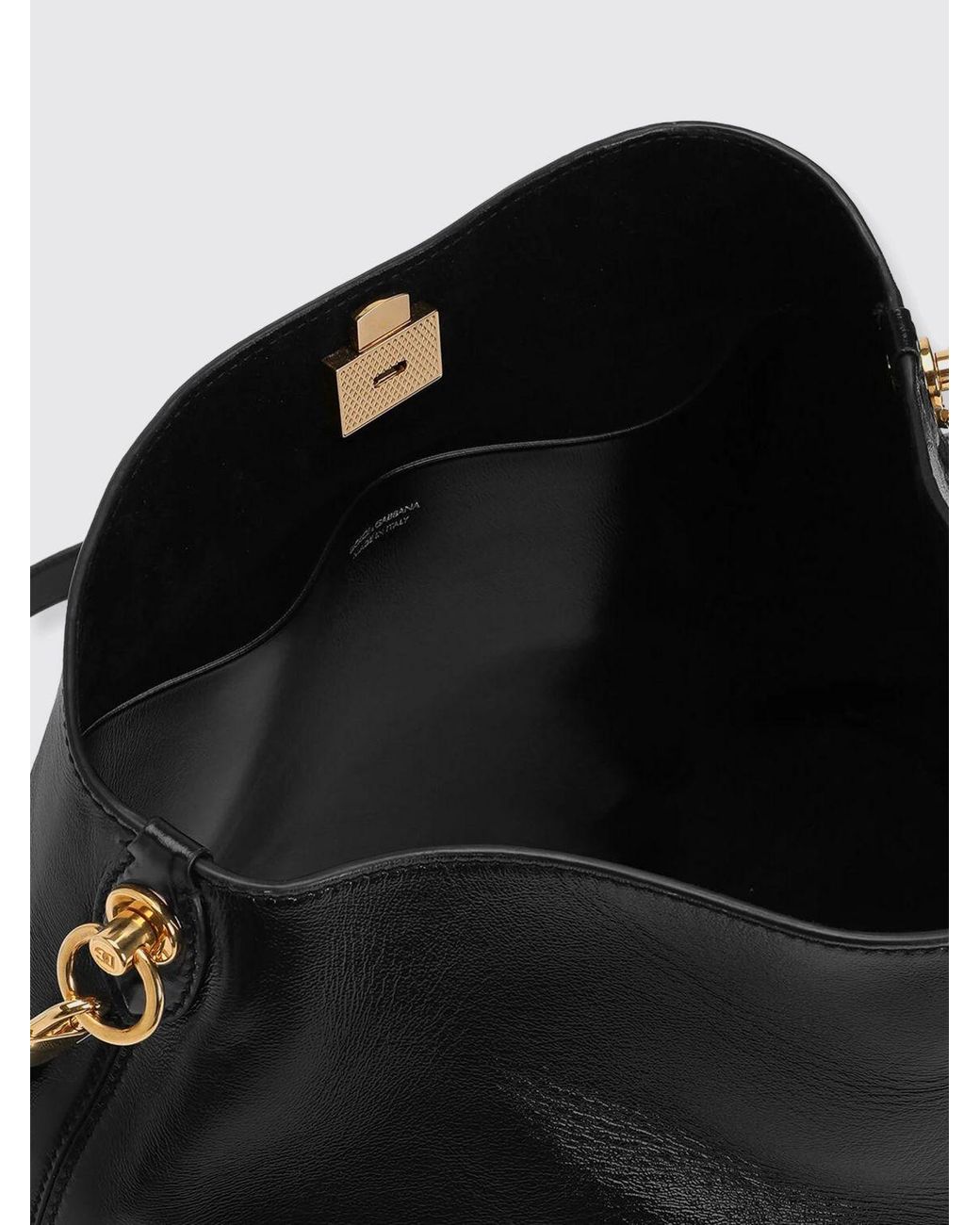 Dolce & Gabbana Black Schultertasche Damen
